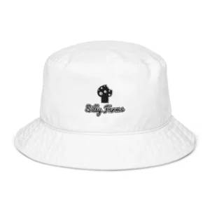 Silly Farms Bucket Hat white