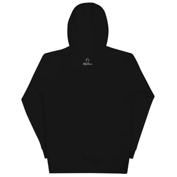 Silly Farms Red Cap Hoodie black back